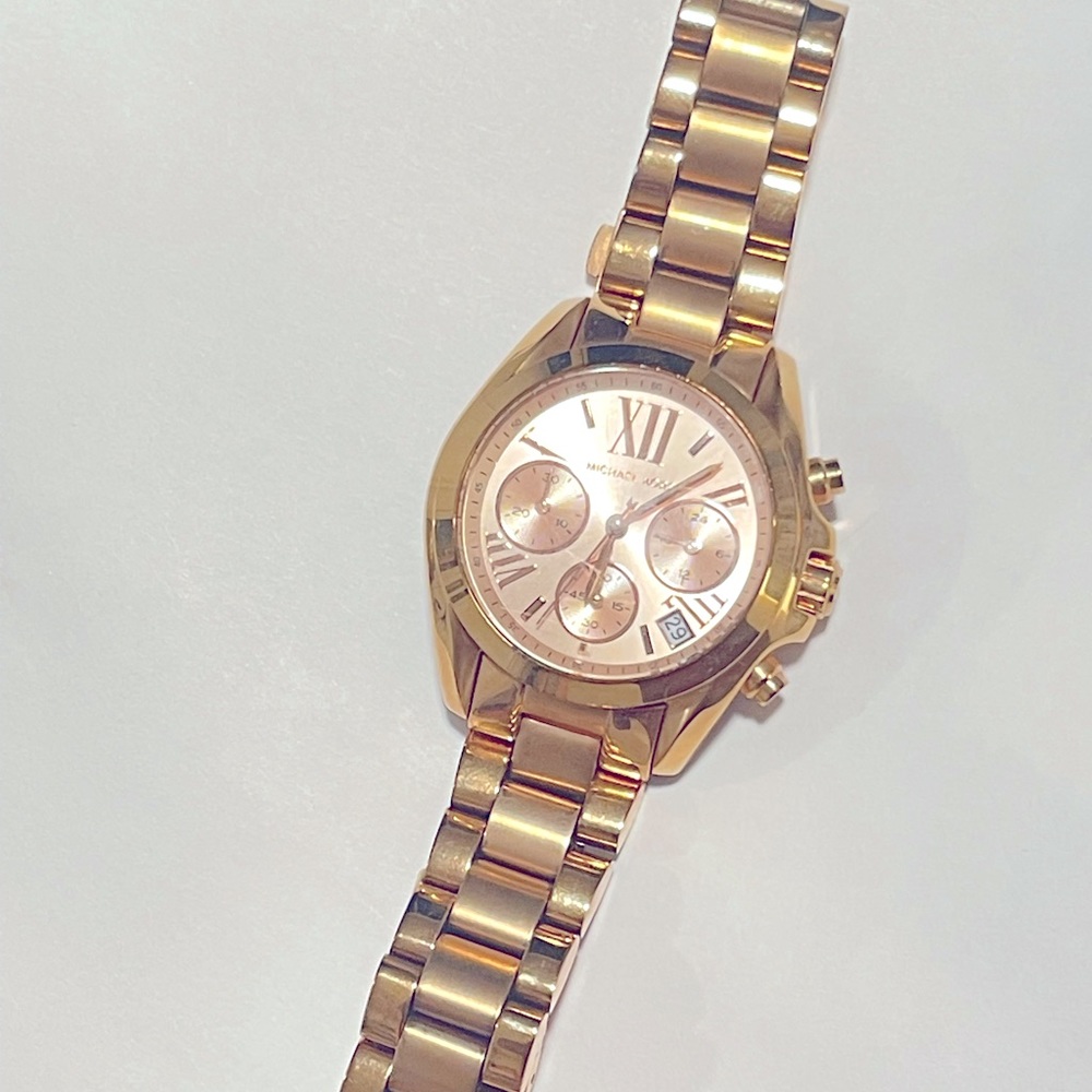 Rose Gold MK Watch
